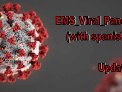 EMS Viral Pandemic Triage Protocol with Spanish Handout